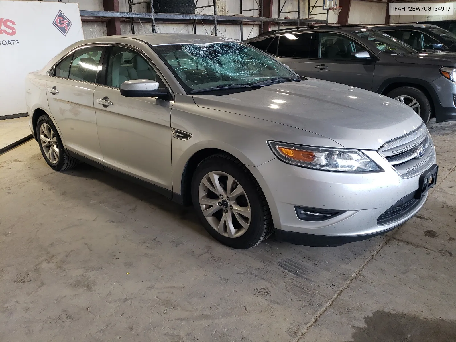 2012 Ford Taurus Sel VIN: 1FAHP2EW7CG134917 Lot: 63661604