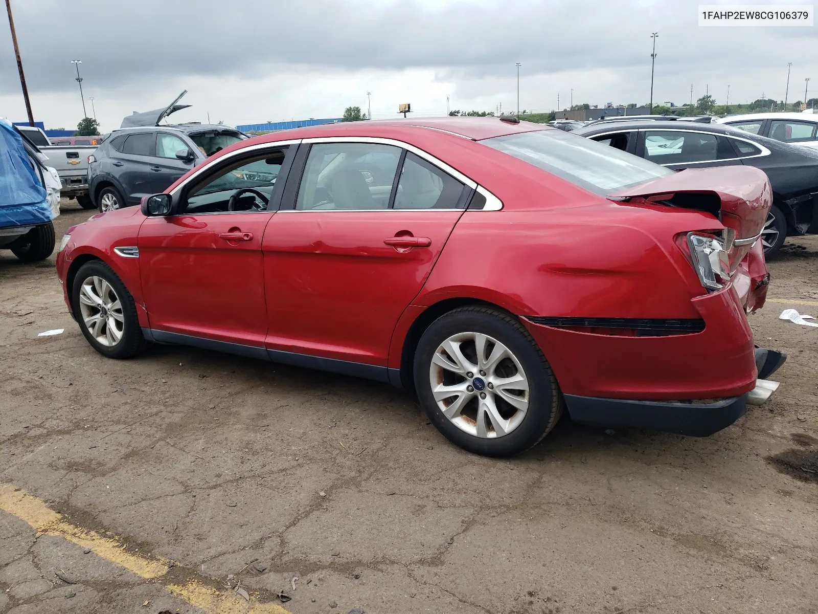 2012 Ford Taurus Sel VIN: 1FAHP2EW8CG106379 Lot: 63788174