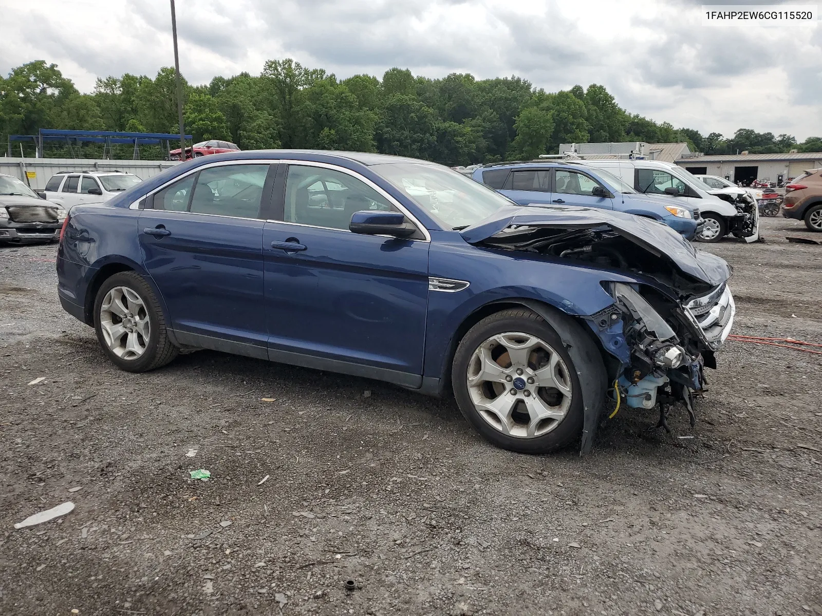 2012 Ford Taurus Sel VIN: 1FAHP2EW6CG115520 Lot: 64180484