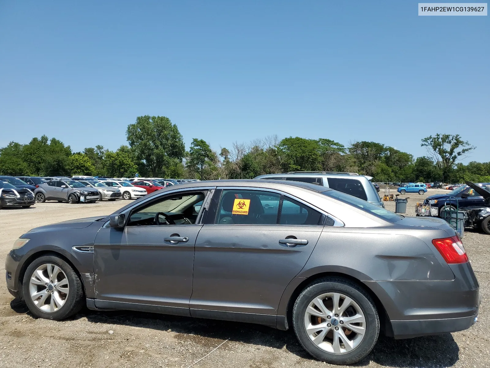 2012 Ford Taurus Sel VIN: 1FAHP2EW1CG139627 Lot: 64232464