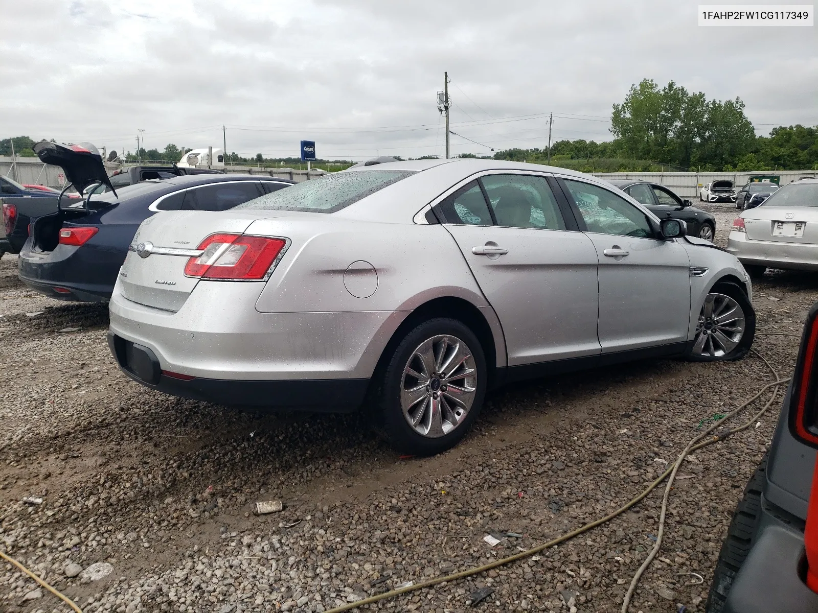 2012 Ford Taurus Limited VIN: 1FAHP2FW1CG117349 Lot: 64839904