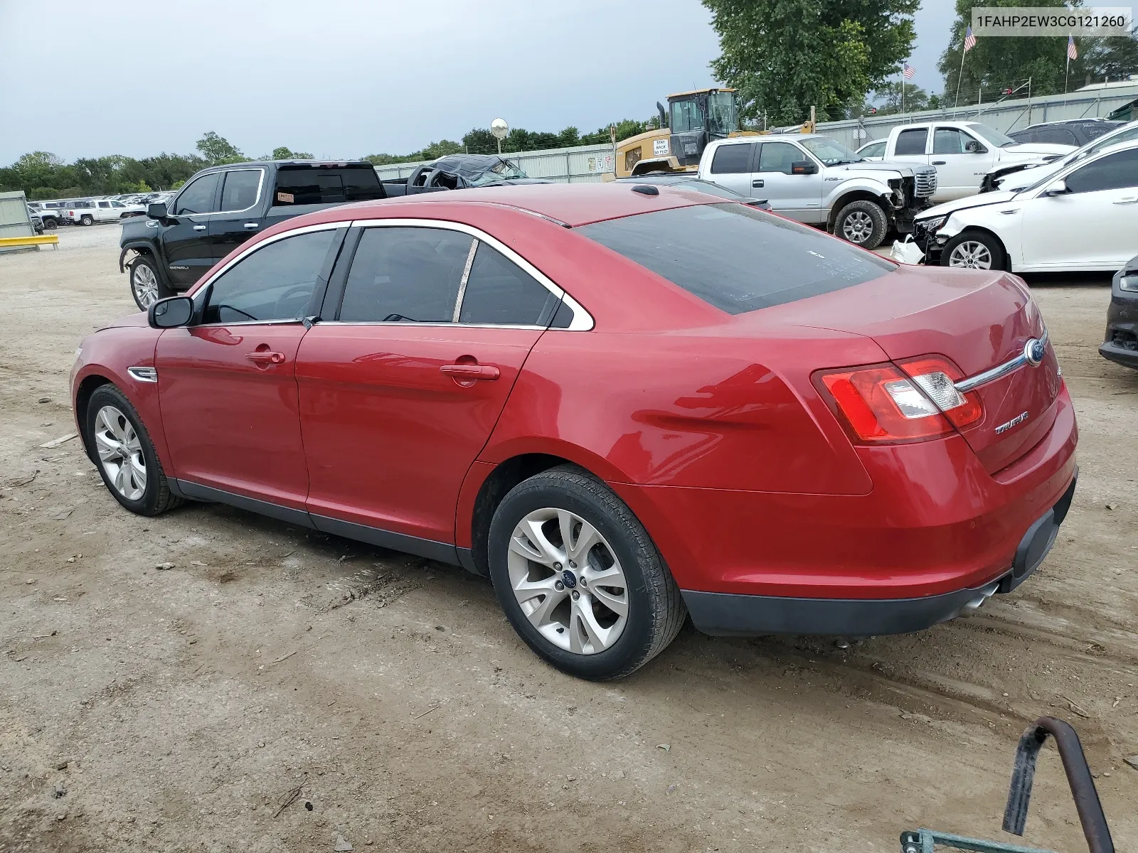 2012 Ford Taurus Sel VIN: 1FAHP2EW3CG121260 Lot: 67049124