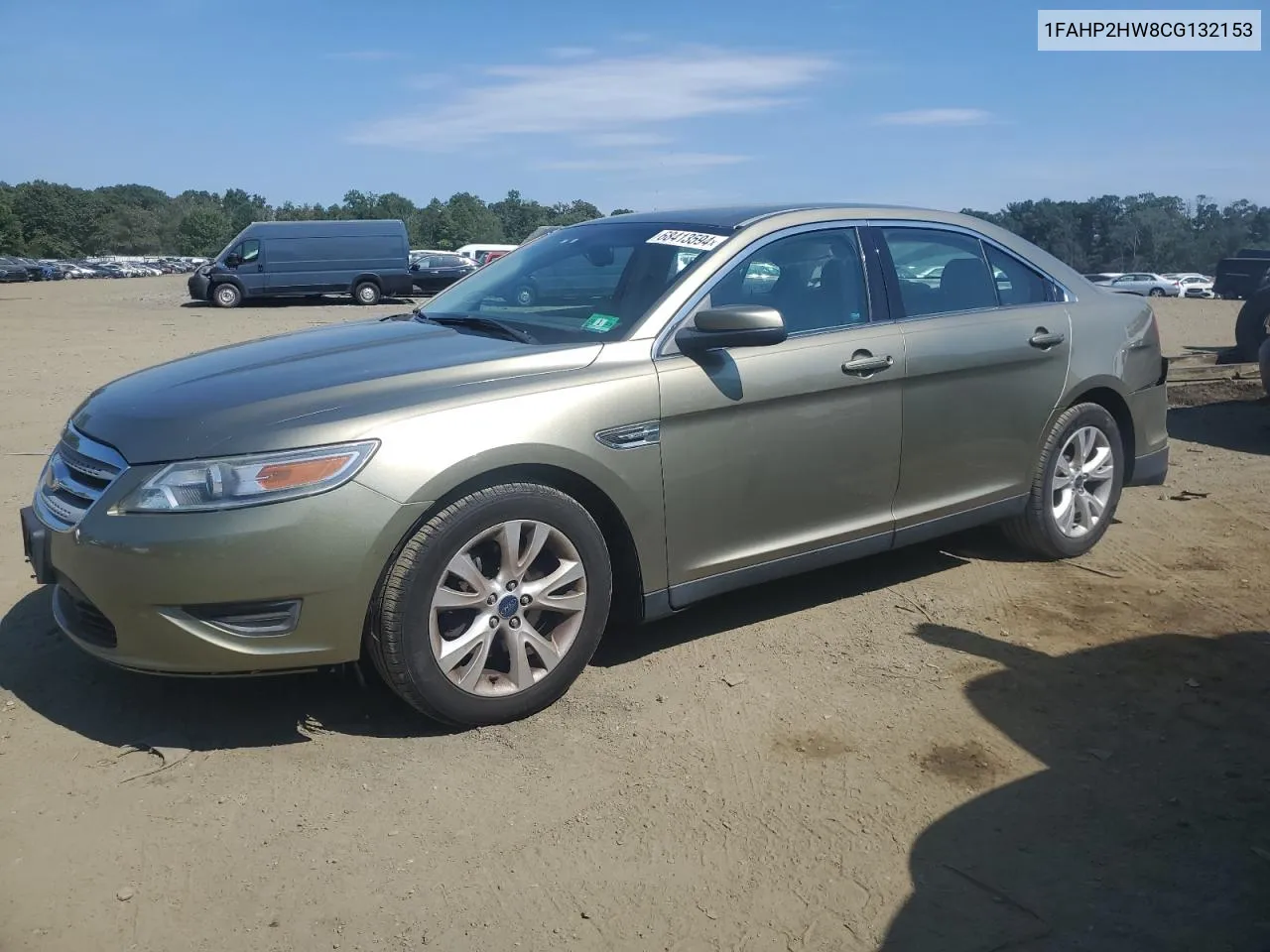 2012 Ford Taurus Sel VIN: 1FAHP2HW8CG132153 Lot: 68413594