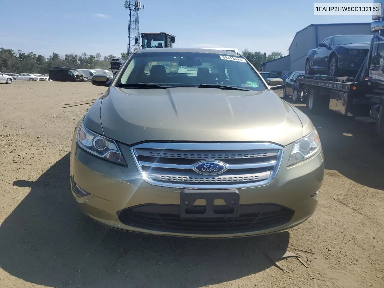 2012 Ford Taurus Sel VIN: 1FAHP2HW8CG132153 Lot: 68413594