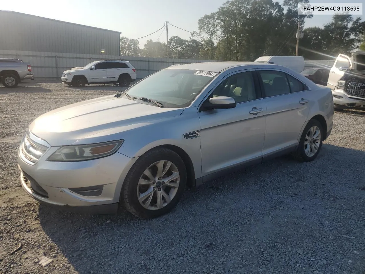 1FAHP2EW4CG113698 2012 Ford Taurus Sel