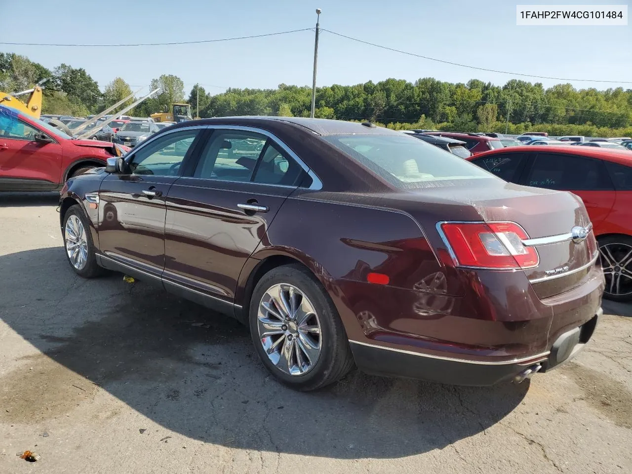 2012 Ford Taurus Limited VIN: 1FAHP2FW4CG101484 Lot: 70599204