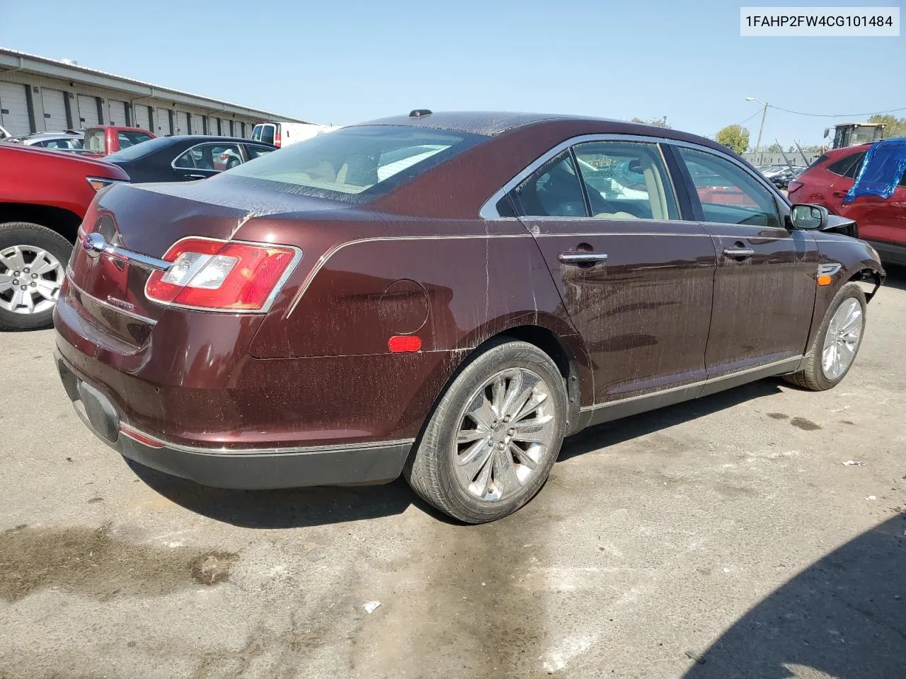 2012 Ford Taurus Limited VIN: 1FAHP2FW4CG101484 Lot: 70599204