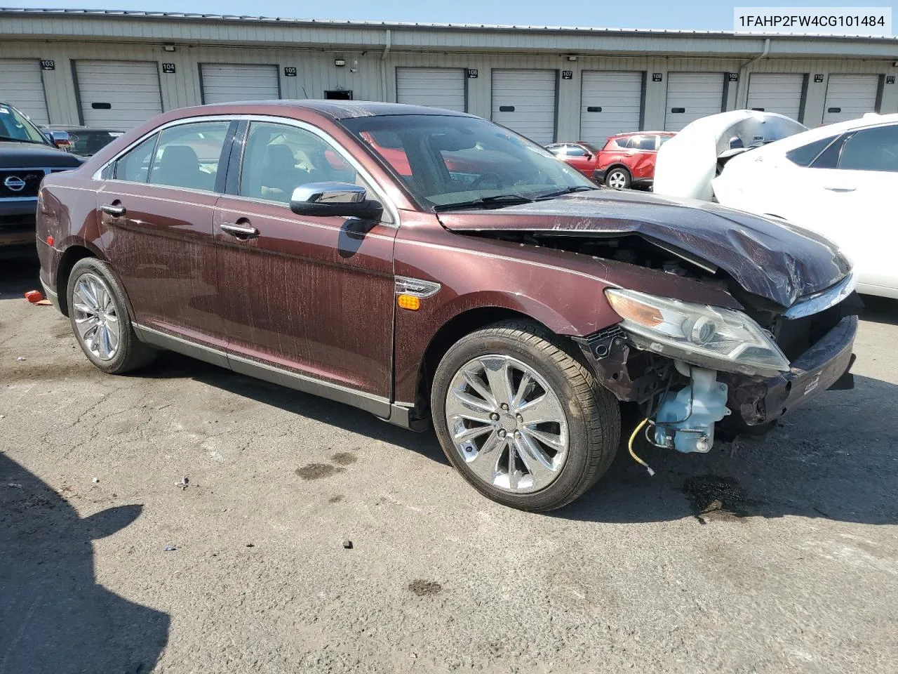 2012 Ford Taurus Limited VIN: 1FAHP2FW4CG101484 Lot: 70599204