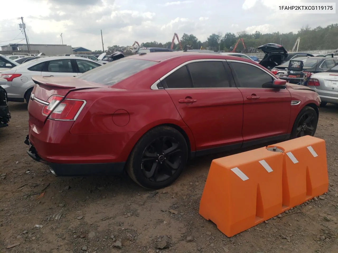 1FAHP2KTXCG119175 2012 Ford Taurus Sho