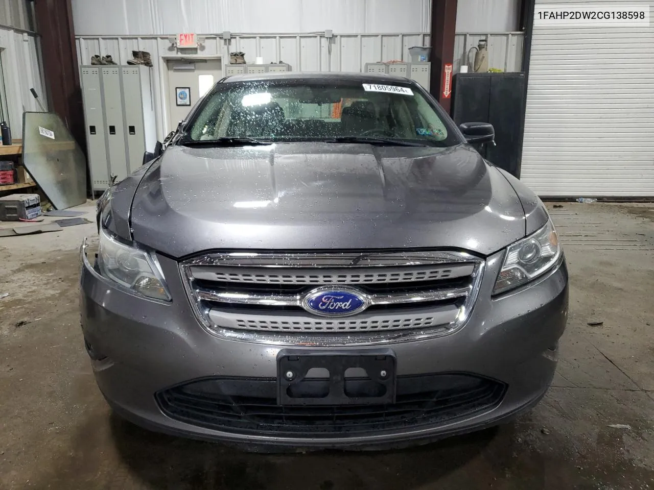 2012 Ford Taurus Se VIN: 1FAHP2DW2CG138598 Lot: 71805964