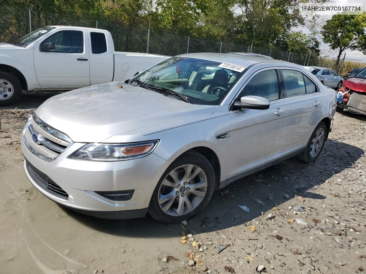 2012 Ford Taurus Sel VIN: 1FAHP2EW7CG107734 Lot: 72010614