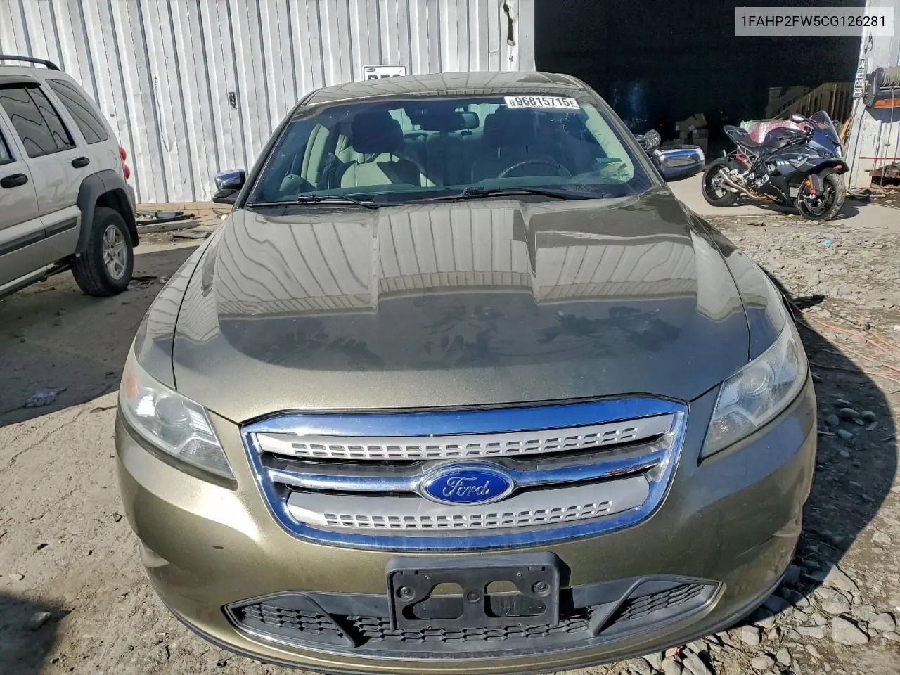 1FAHP2FW5CG126281 2012 Ford Taurus Limited