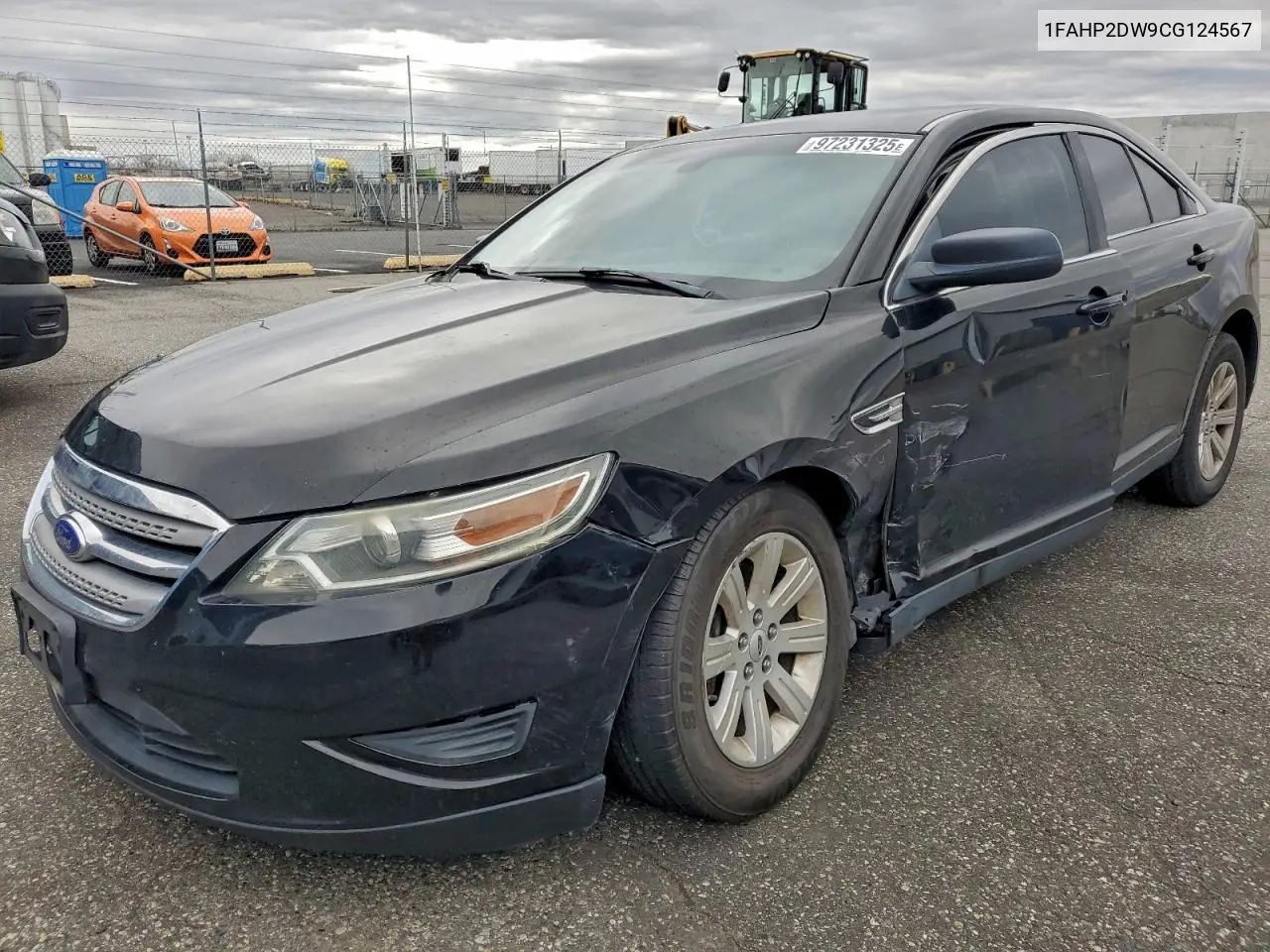 1FAHP2DW9CG124567 2012 Ford Taurus Se