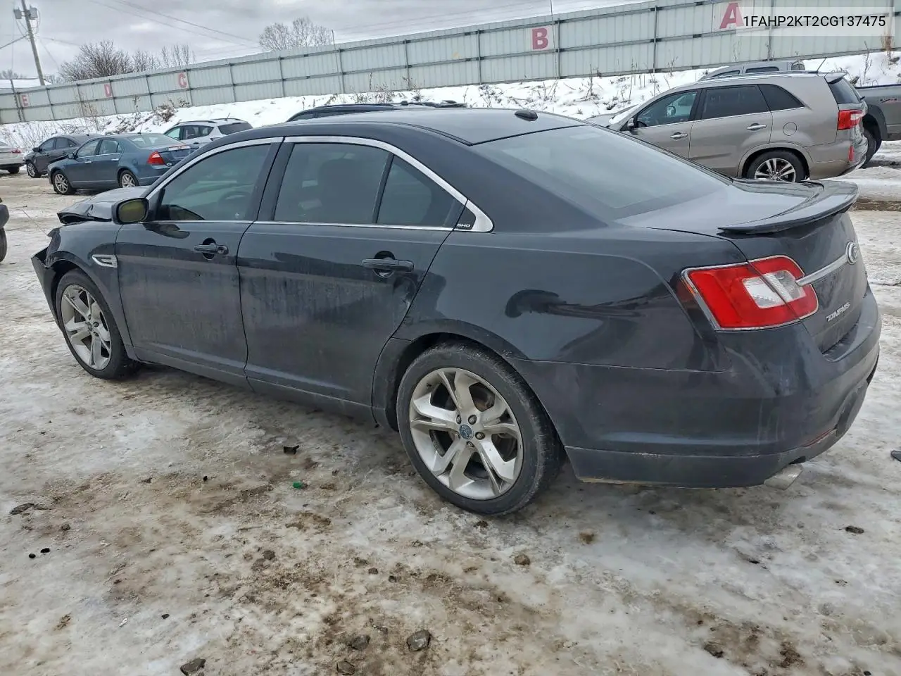1FAHP2KT2CG137475 2012 Ford Taurus Sho