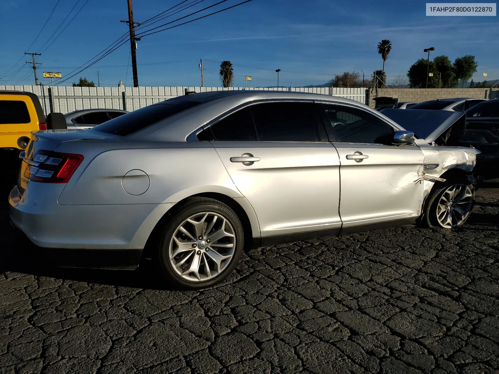 2013 Ford Taurus Limited VIN: 1FAHP2F80DG122870 Lot: 37347964