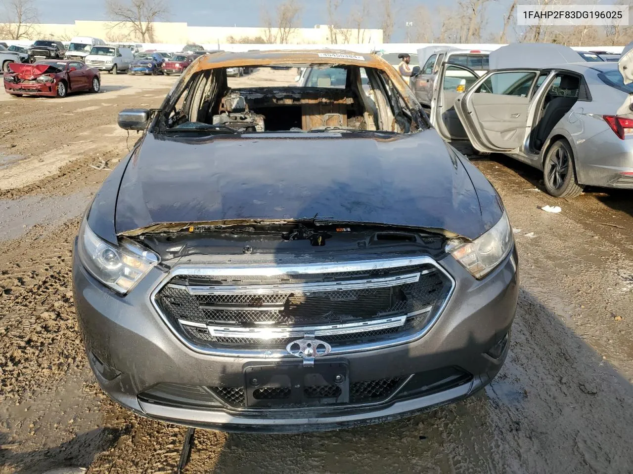 2013 Ford Taurus Limited VIN: 1FAHP2F83DG196025 Lot: 45455384