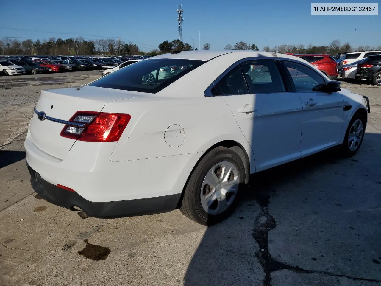 2013 Ford Taurus Police Interceptor VIN: 1FAHP2M88DG132467 Lot: 47790104