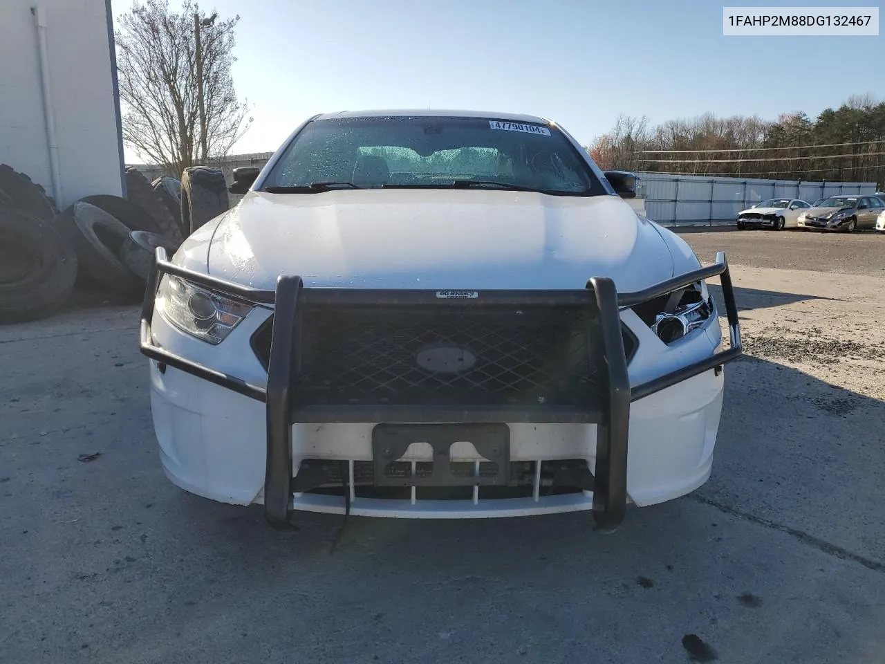 2013 Ford Taurus Police Interceptor VIN: 1FAHP2M88DG132467 Lot: 47790104