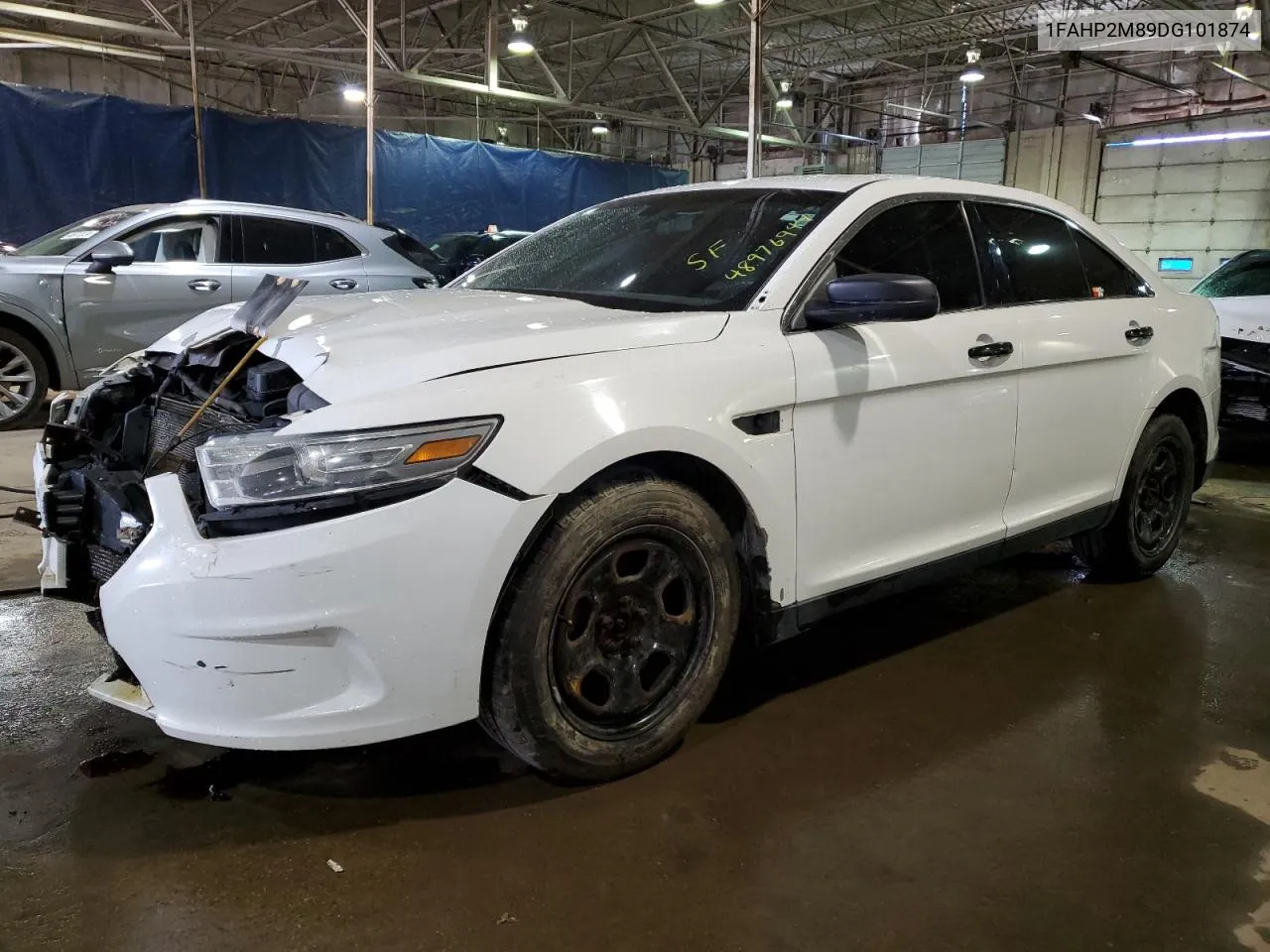 2013 Ford Taurus Police Interceptor VIN: 1FAHP2M89DG101874 Lot: 48976944