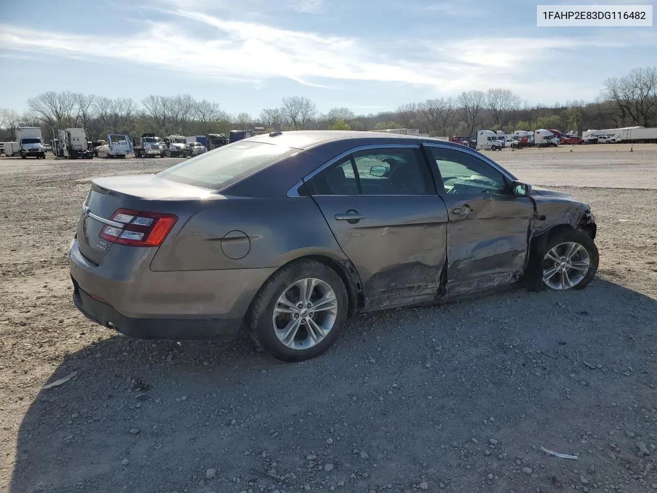 2013 Ford Taurus Sel VIN: 1FAHP2E83DG116482 Lot: 49373164