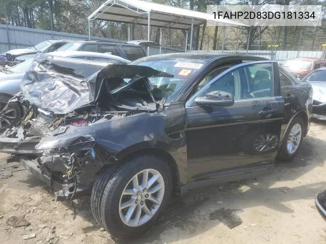 1FAHP2D83DG181334 2013 Ford Taurus Se