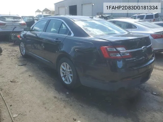 1FAHP2D83DG181334 2013 Ford Taurus Se