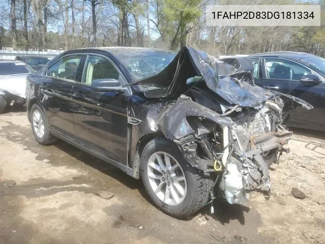 1FAHP2D83DG181334 2013 Ford Taurus Se