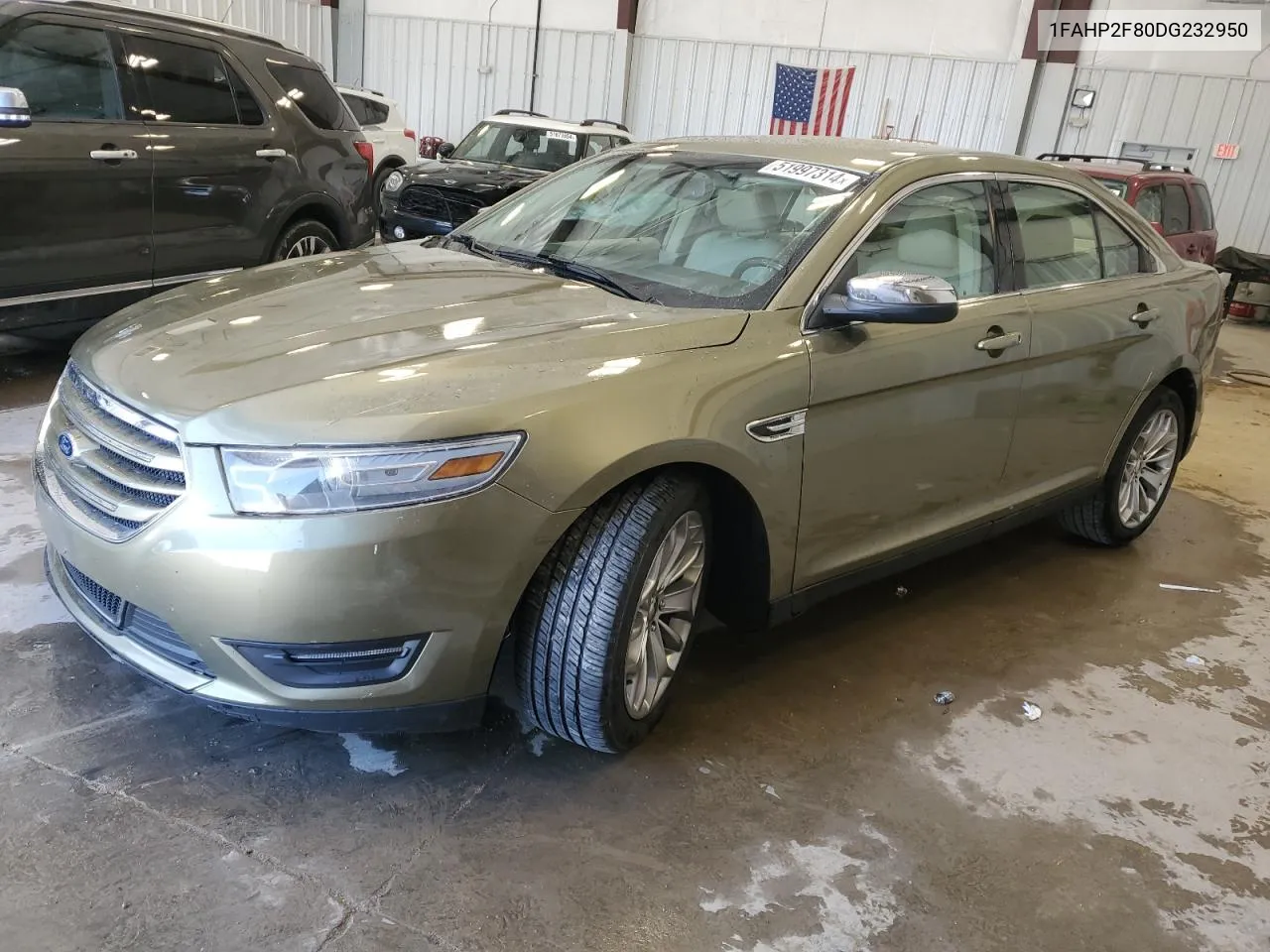 2013 Ford Taurus Limited VIN: 1FAHP2F80DG232950 Lot: 51997314