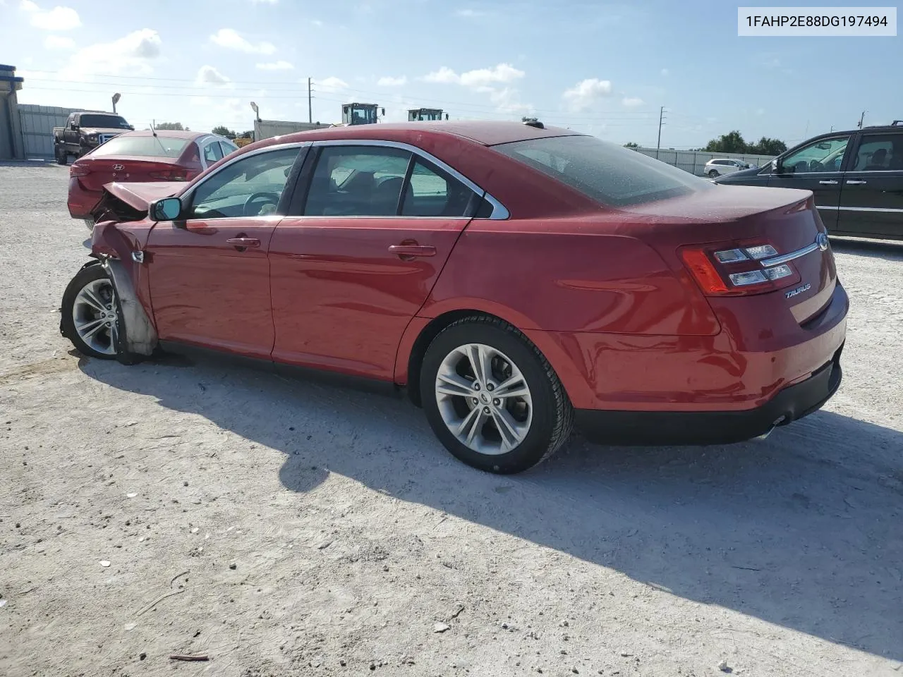 2013 Ford Taurus Sel VIN: 1FAHP2E88DG197494 Lot: 52733624