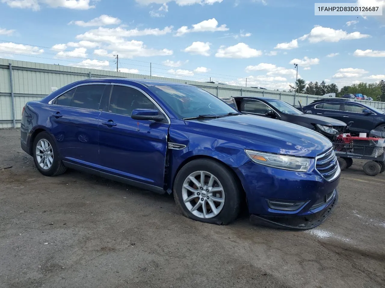 2013 Ford Taurus Se VIN: 1FAHP2D83DG126687 Lot: 52799504