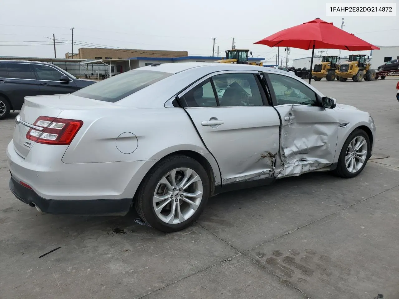 2013 Ford Taurus Sel VIN: 1FAHP2E82DG214872 Lot: 53292164