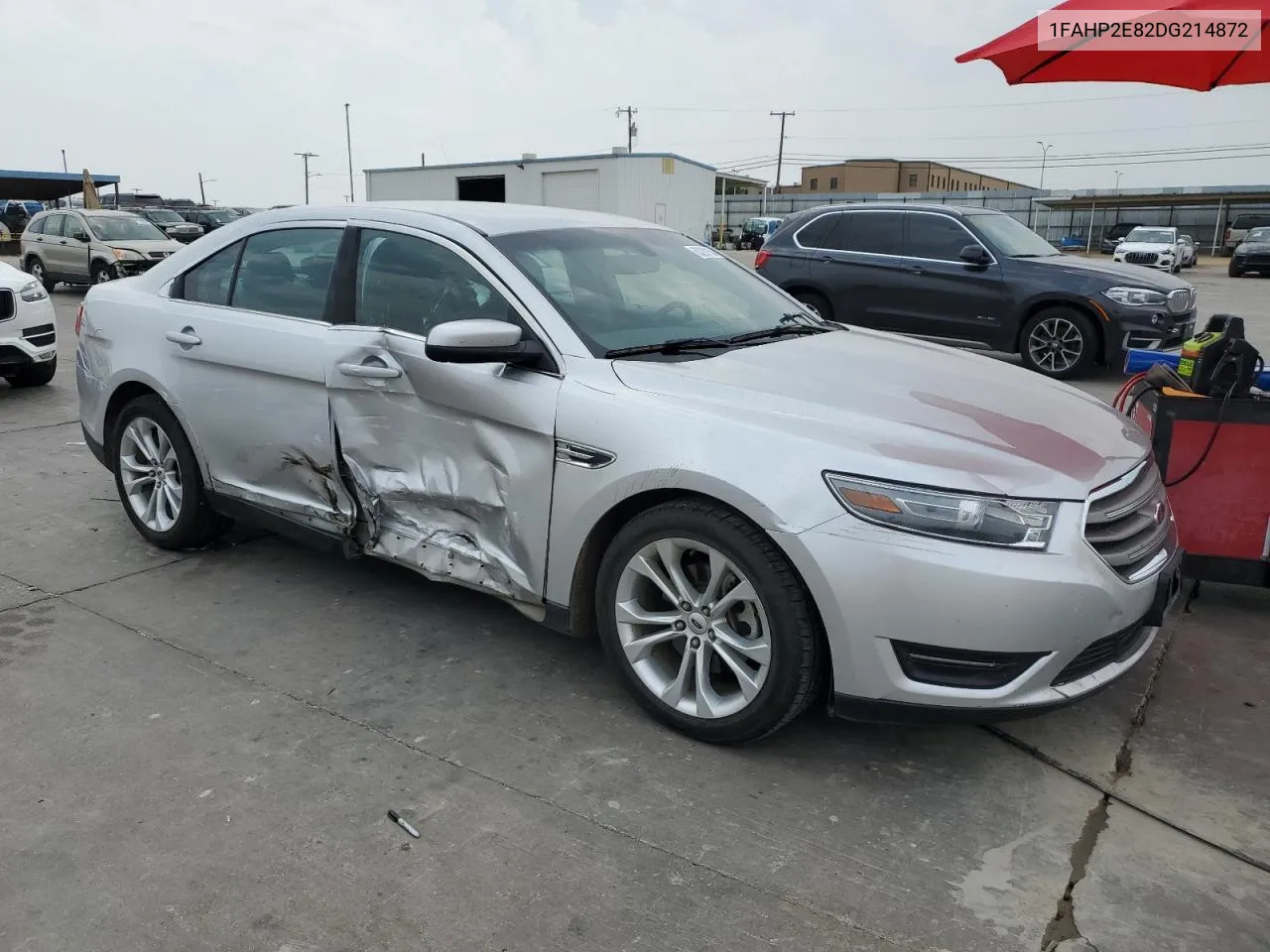 2013 Ford Taurus Sel VIN: 1FAHP2E82DG214872 Lot: 53292164