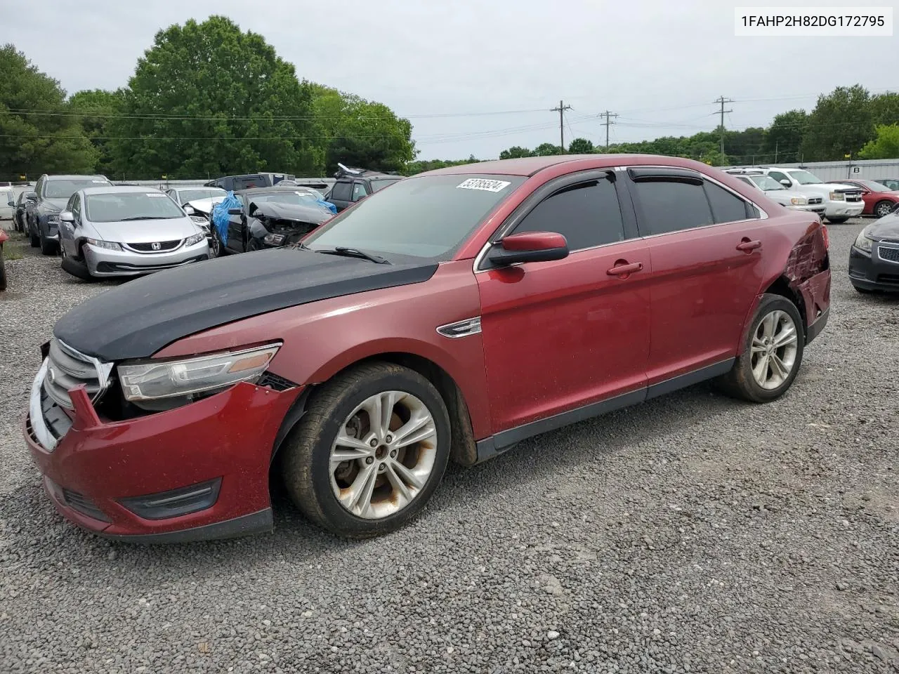 2013 Ford Taurus Sel VIN: 1FAHP2H82DG172795 Lot: 53785524