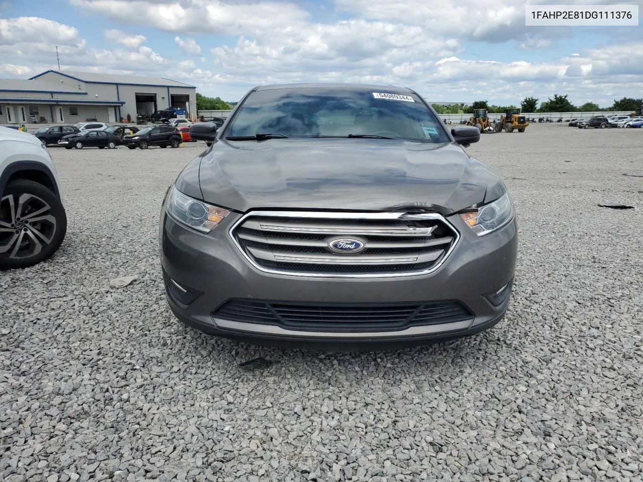 2013 Ford Taurus Sel VIN: 1FAHP2E81DG111376 Lot: 54089344