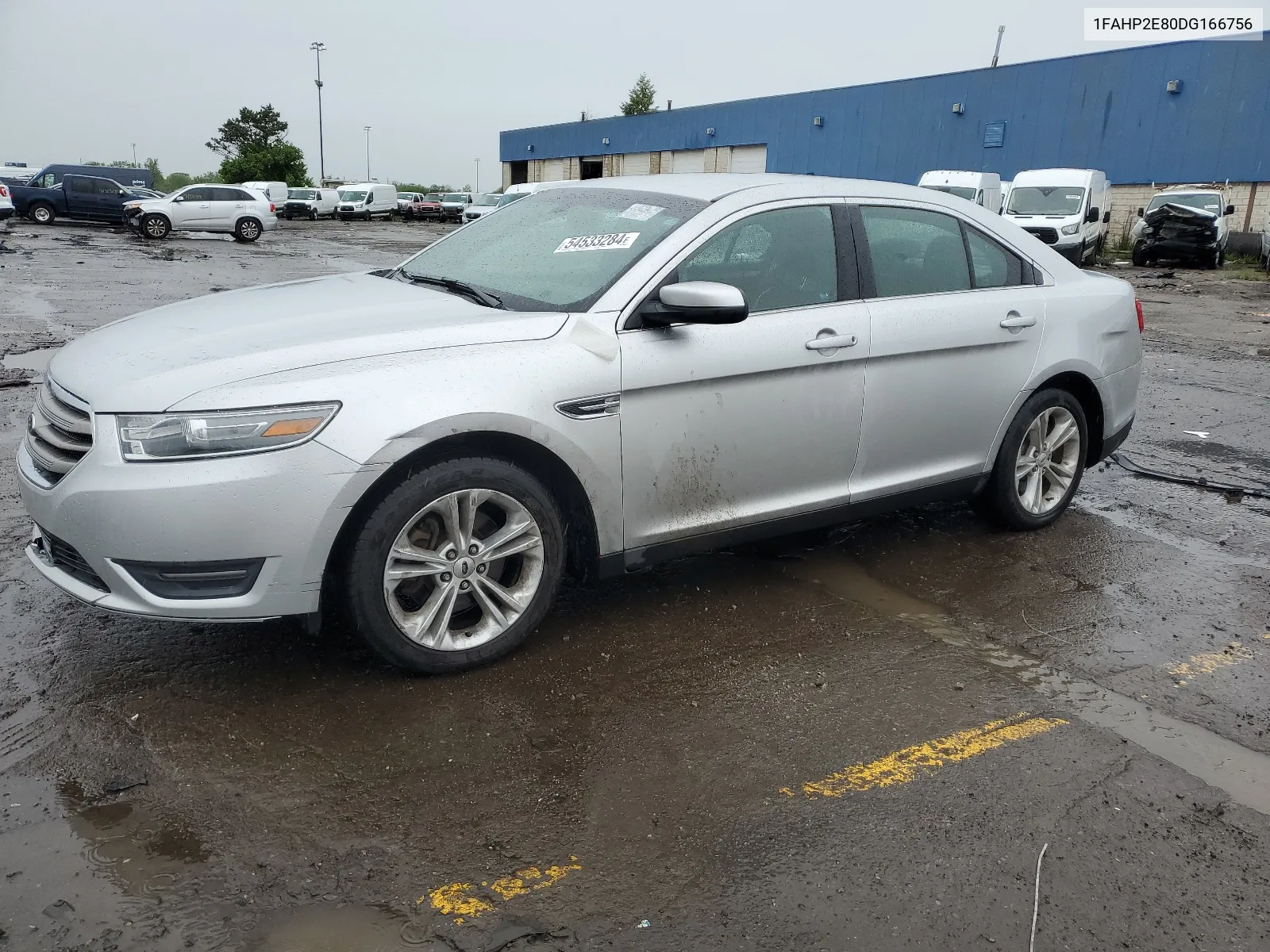 2013 Ford Taurus Sel VIN: 1FAHP2E80DG166756 Lot: 54533284