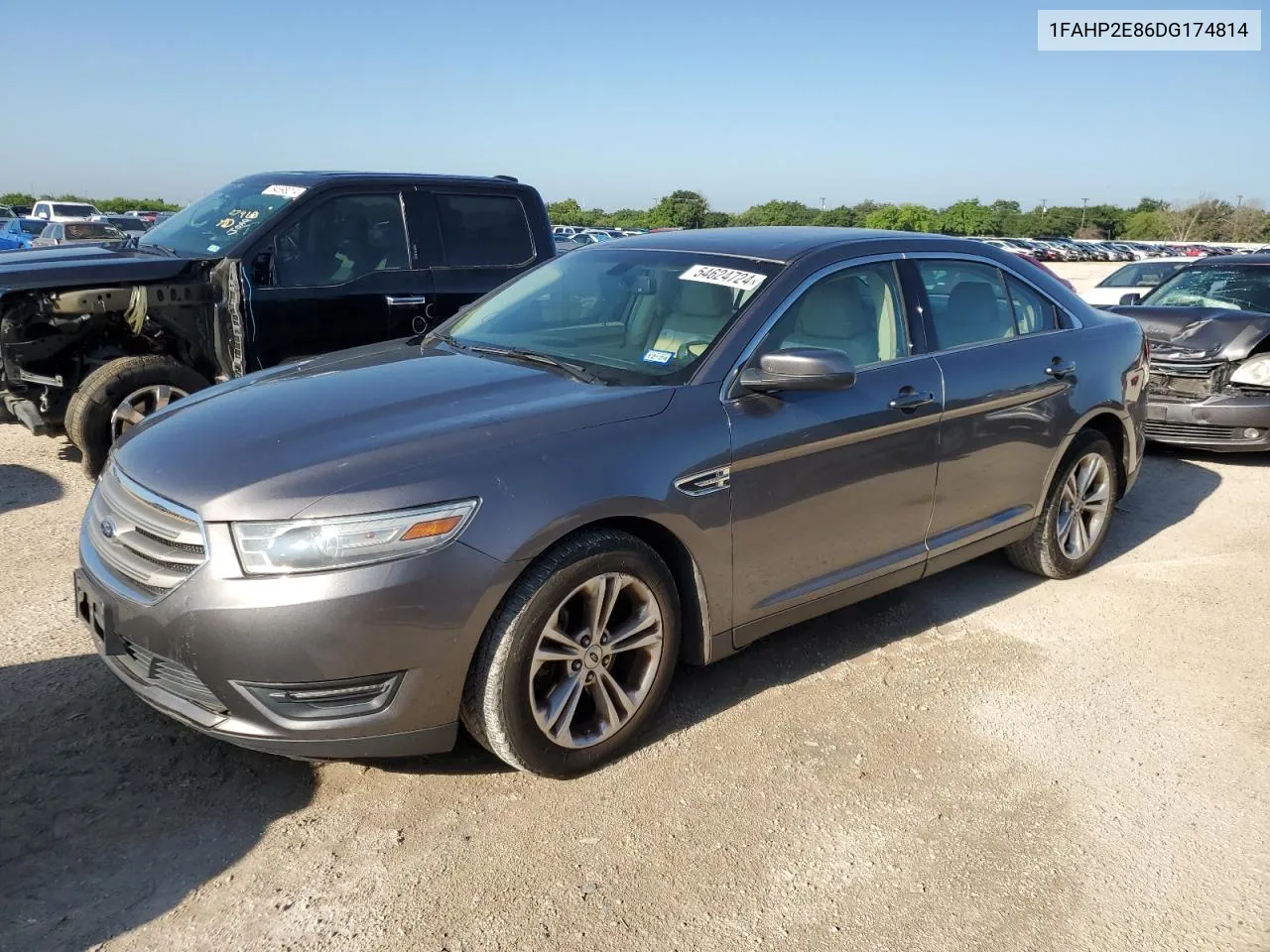 2013 Ford Taurus Sel VIN: 1FAHP2E86DG174814 Lot: 54624724