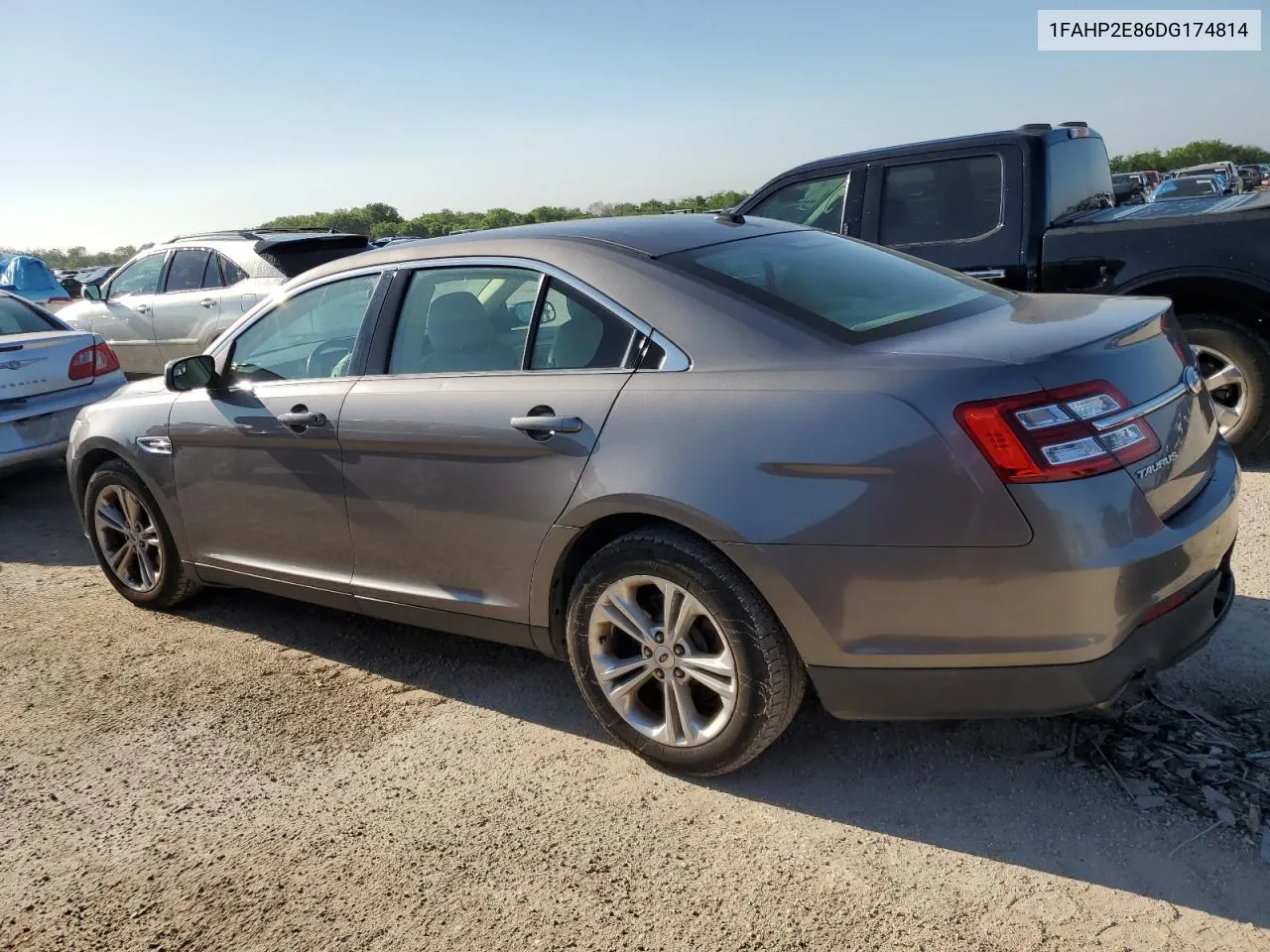 1FAHP2E86DG174814 2013 Ford Taurus Sel