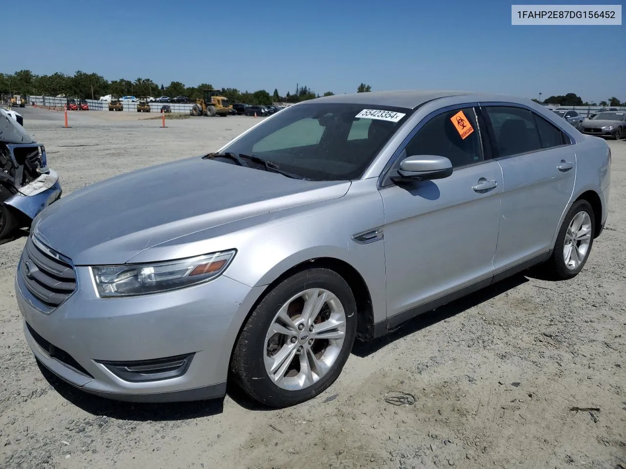 2013 Ford Taurus Sel VIN: 1FAHP2E87DG156452 Lot: 55423354