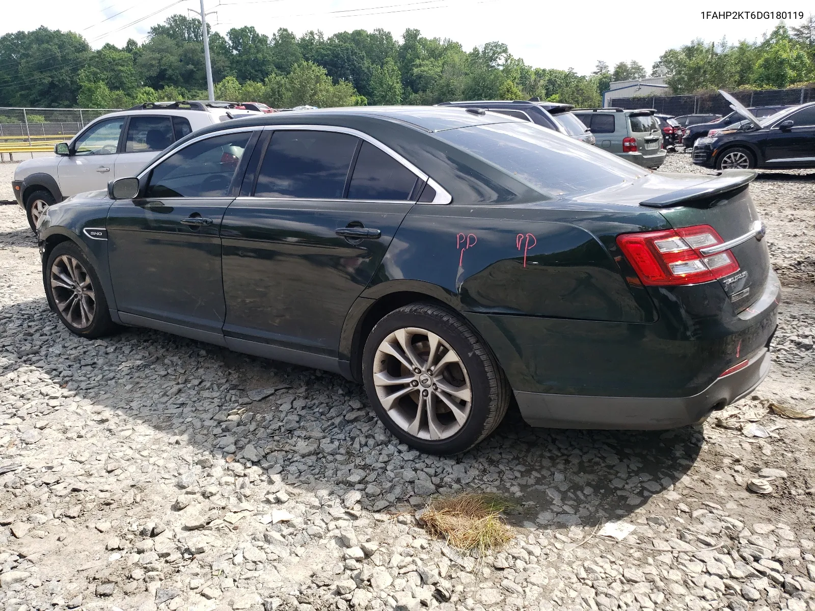 1FAHP2KT6DG180119 2013 Ford Taurus Sho