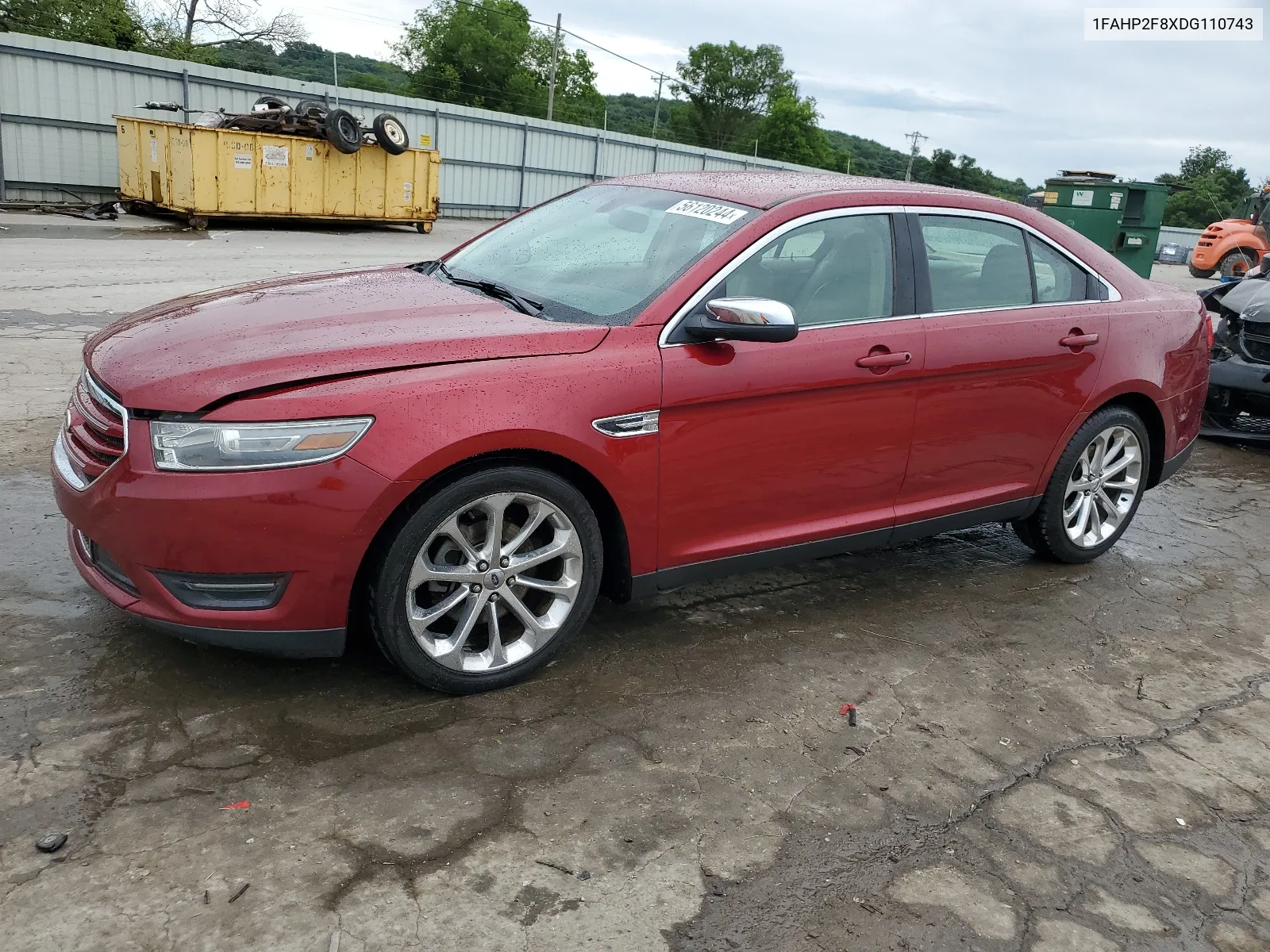 2013 Ford Taurus Limited VIN: 1FAHP2F8XDG110743 Lot: 56120244