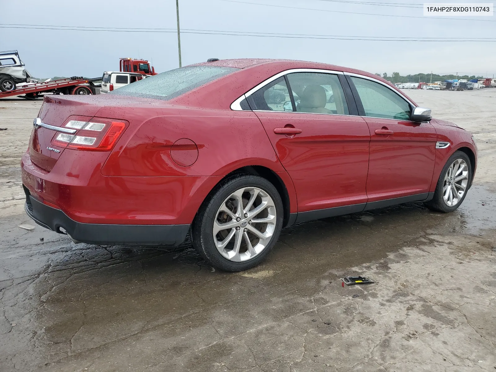 2013 Ford Taurus Limited VIN: 1FAHP2F8XDG110743 Lot: 56120244