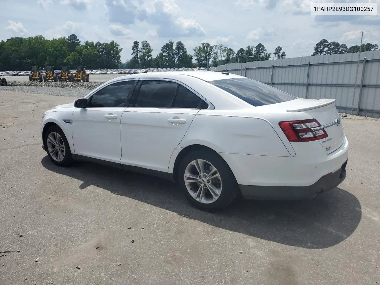 2013 Ford Taurus Sel VIN: 1FAHP2E93DG100257 Lot: 56316454