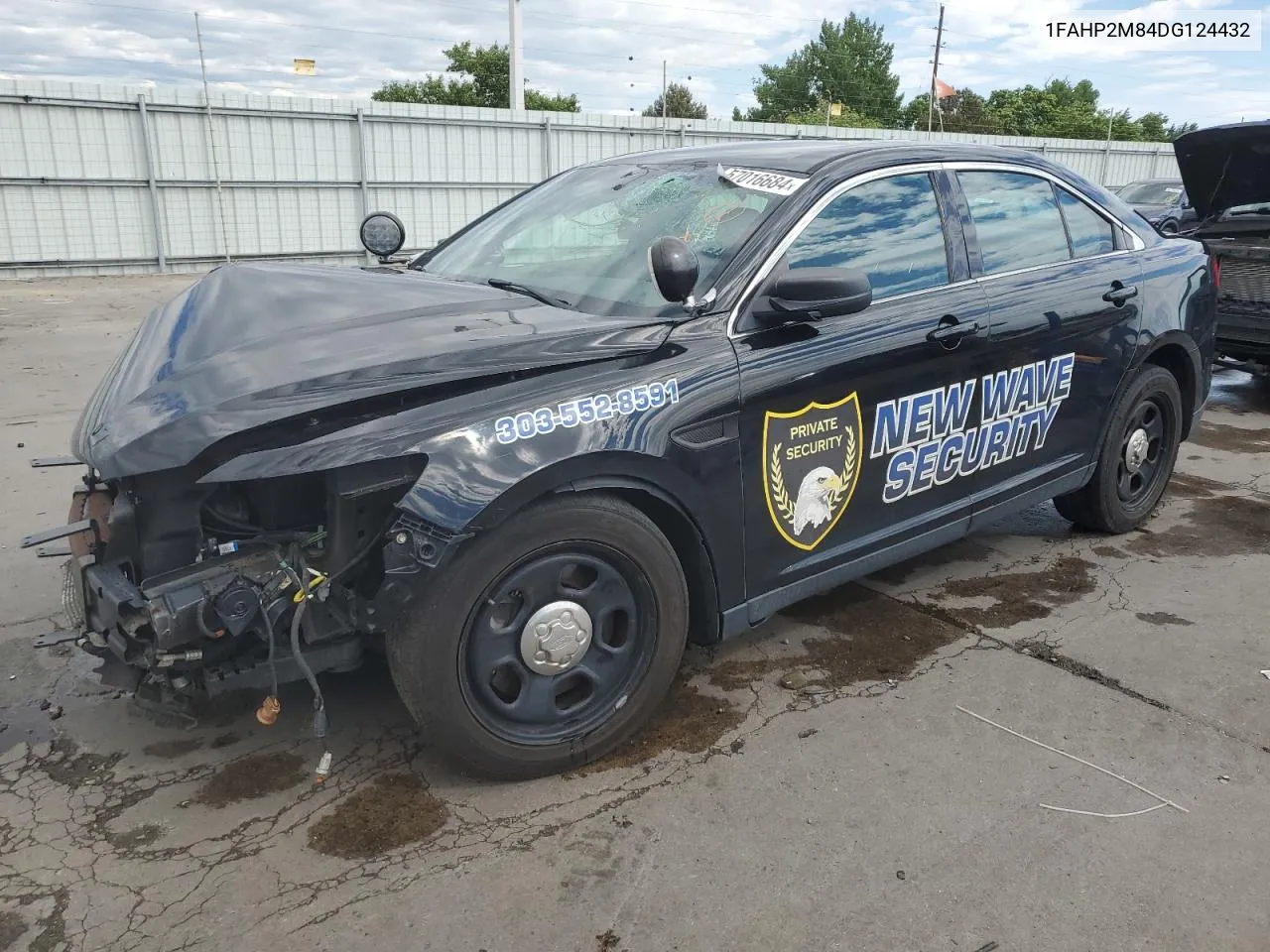 1FAHP2M84DG124432 2013 Ford Taurus Police Interceptor