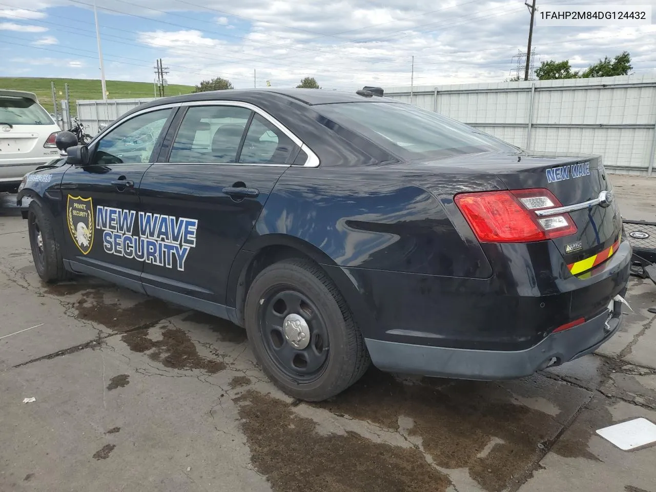 2013 Ford Taurus Police Interceptor VIN: 1FAHP2M84DG124432 Lot: 57016684