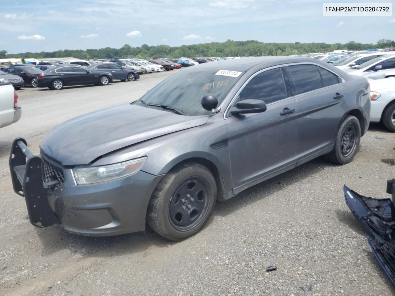 2013 Ford Taurus Police Interceptor VIN: 1FAHP2MT1DG204792 Lot: 58518114