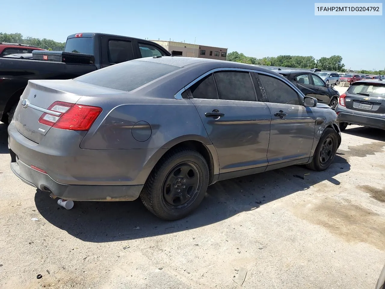 2013 Ford Taurus Police Interceptor VIN: 1FAHP2MT1DG204792 Lot: 58518114