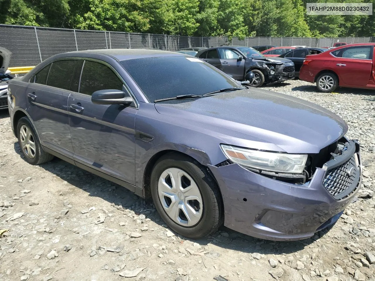 1FAHP2M88DG230432 2013 Ford Taurus Police Interceptor