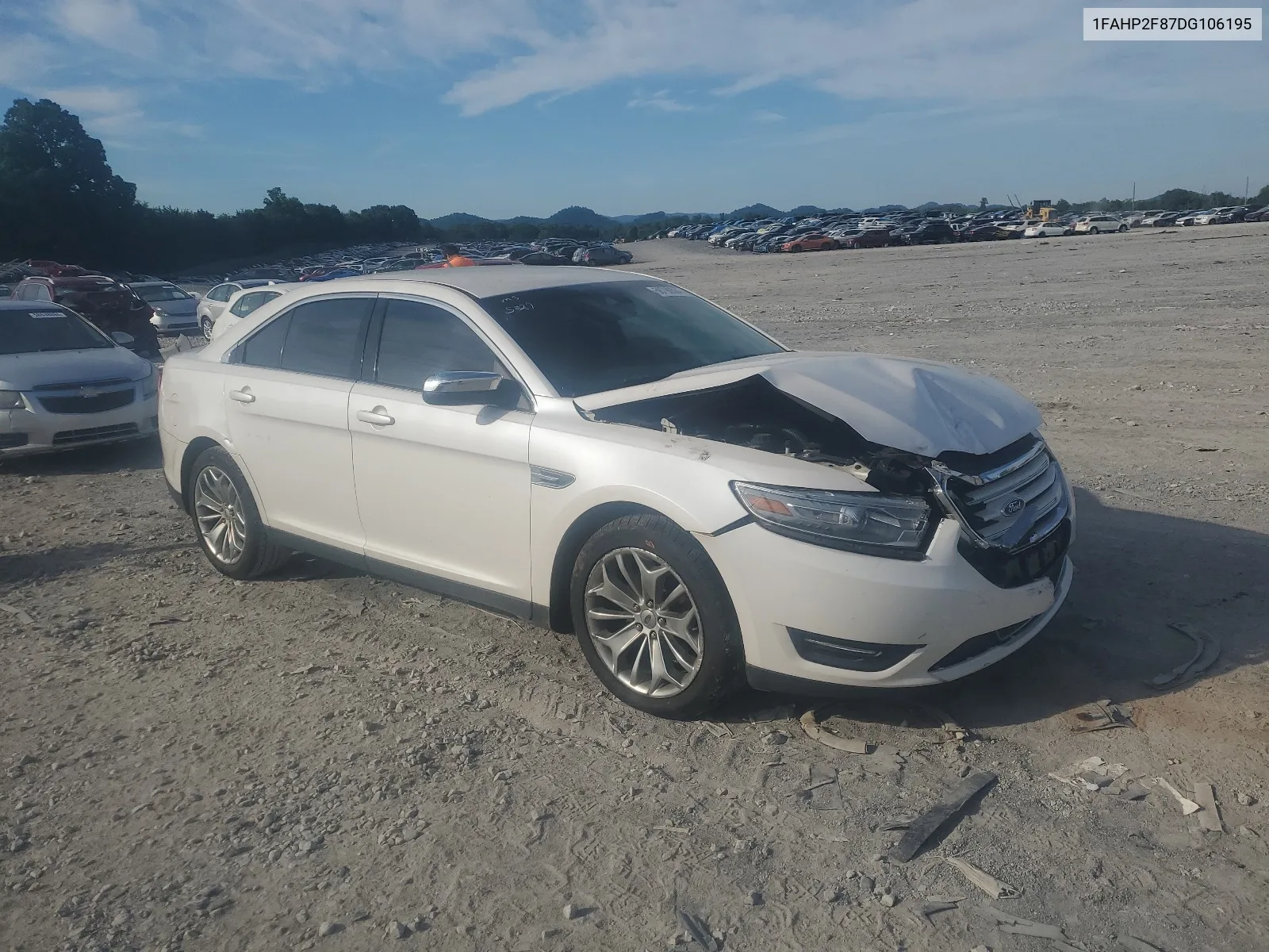 2013 Ford Taurus Limited VIN: 1FAHP2F87DG106195 Lot: 58790554