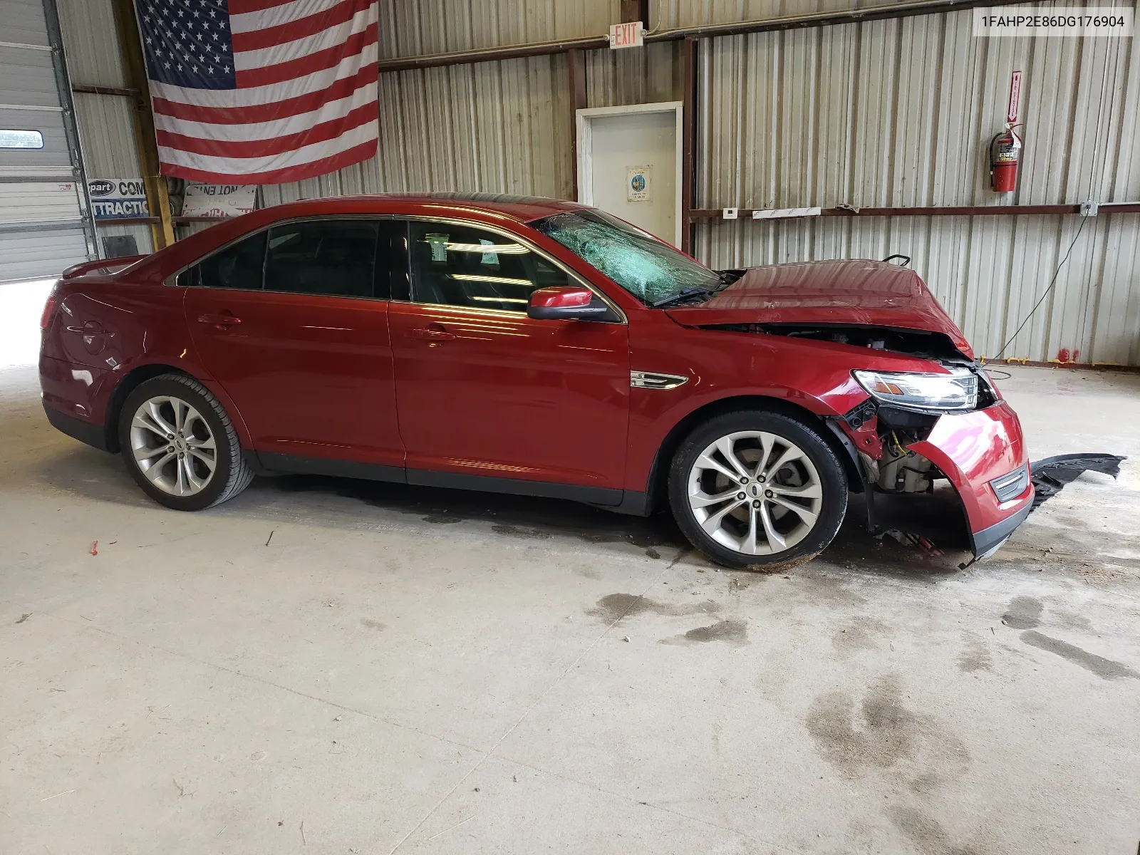 2013 Ford Taurus Sel VIN: 1FAHP2E86DG176904 Lot: 59762334