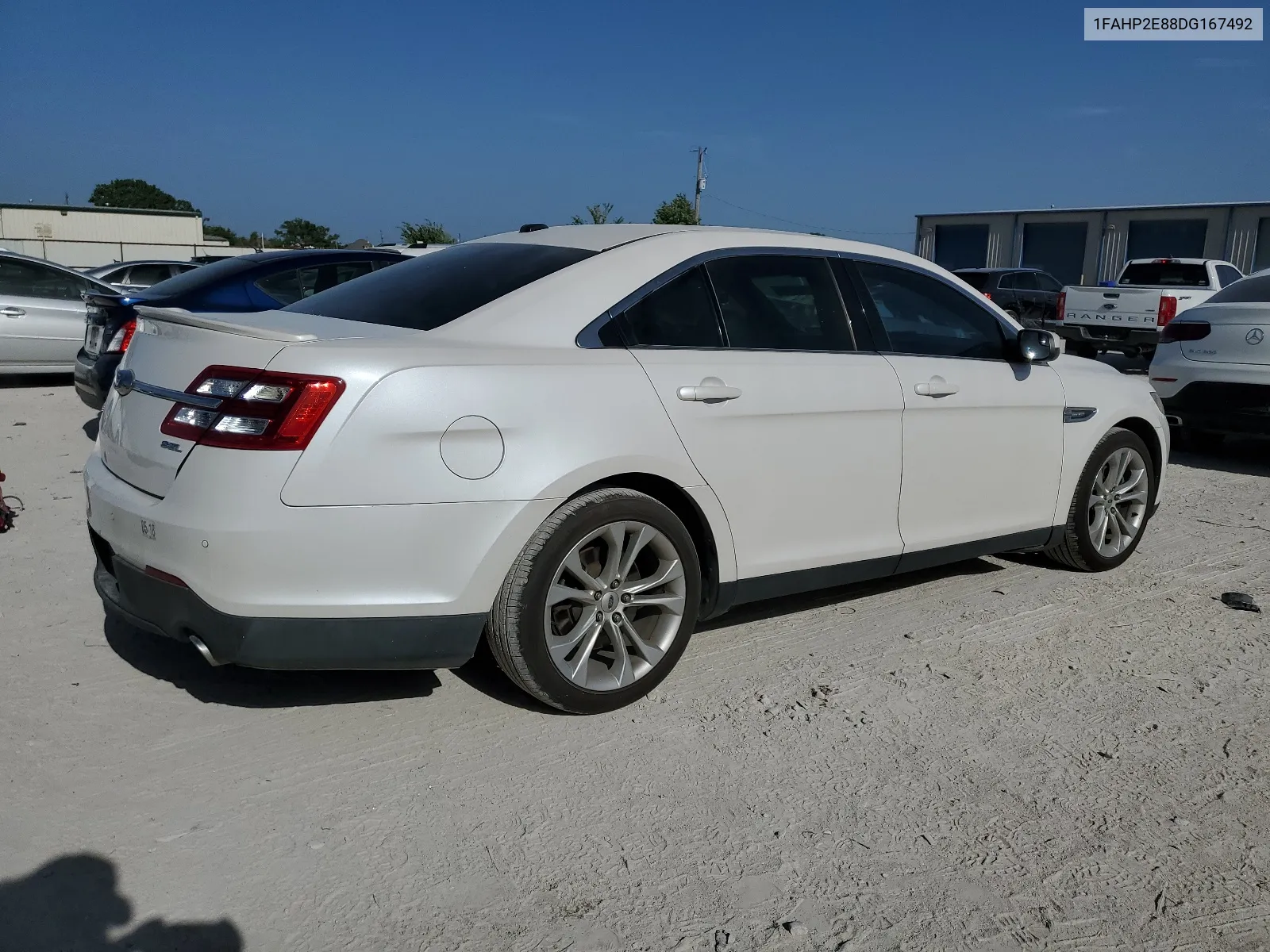 2013 Ford Taurus Sel VIN: 1FAHP2E88DG167492 Lot: 61802414